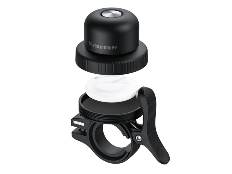 Silver Monkey Lokalizator TAG iOS Bicycle Bell